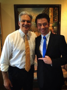 Steve with Bob Burg, author of Go-giver, Endless Referrals, and more